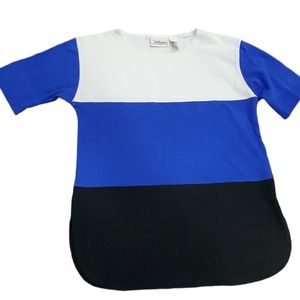 💥50% sale💥 Worthington Sport color block short sleeve tee XS #b422